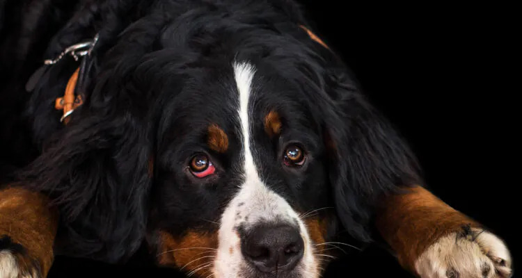 Zapalenie trzeciej powieki u psa (wiśniowe oko)