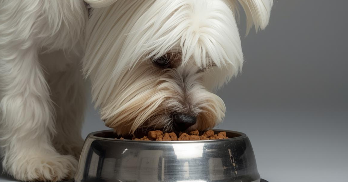 Karma na zacieki u maltańczyka – jak zadbać o białą sierść i zdrowie oczu?